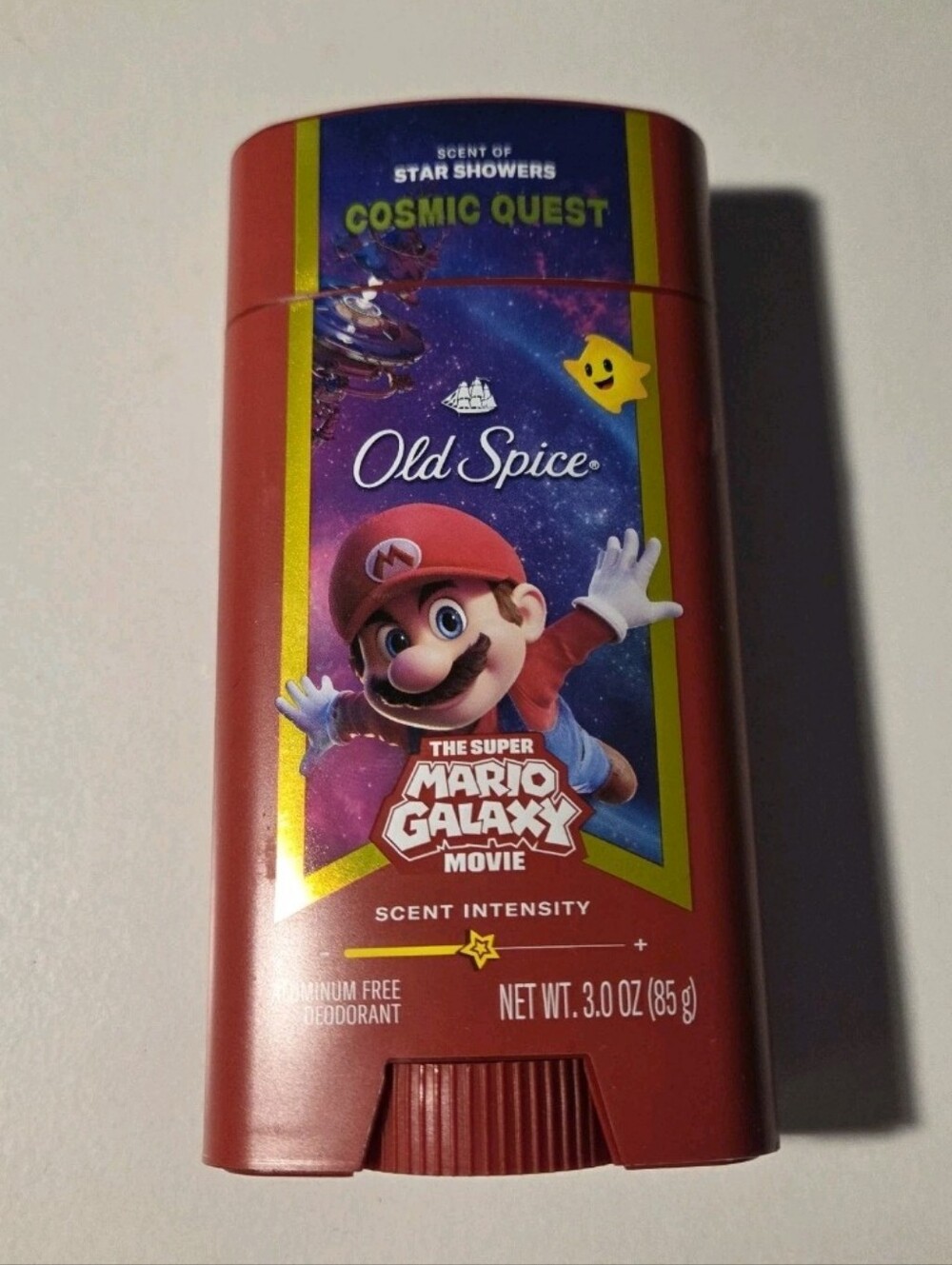 Old Spice x Super Mario Galaxy Red Deodorant Stick